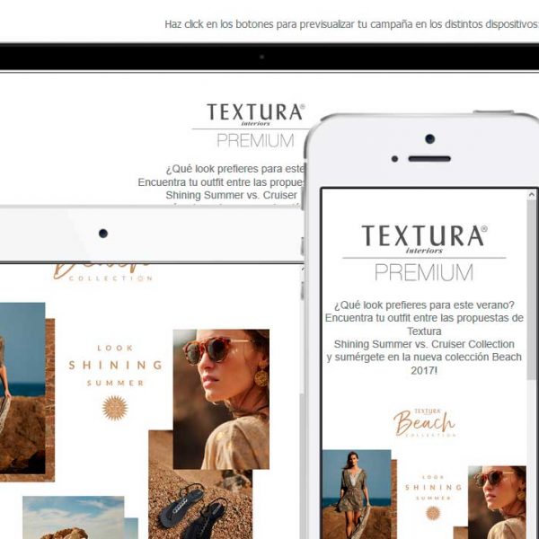 Plantillas Newsletter Textura