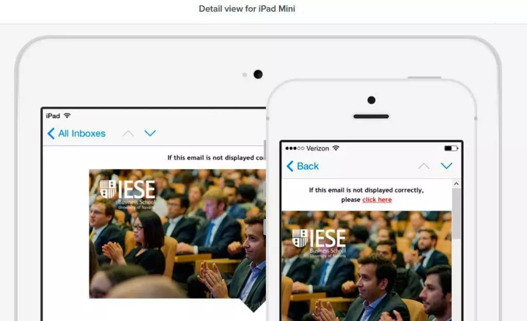 Plantillas Newsletter IESE Promoción Simposio