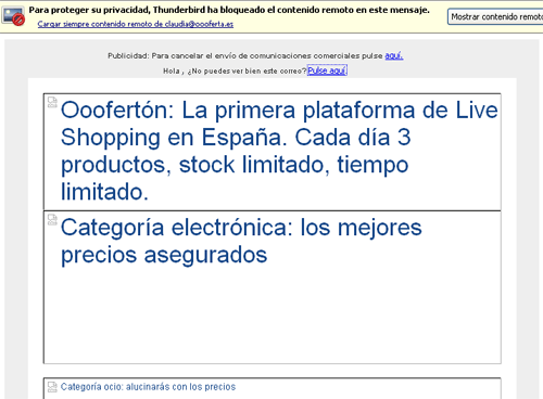 La usabilidad en los newsletters 